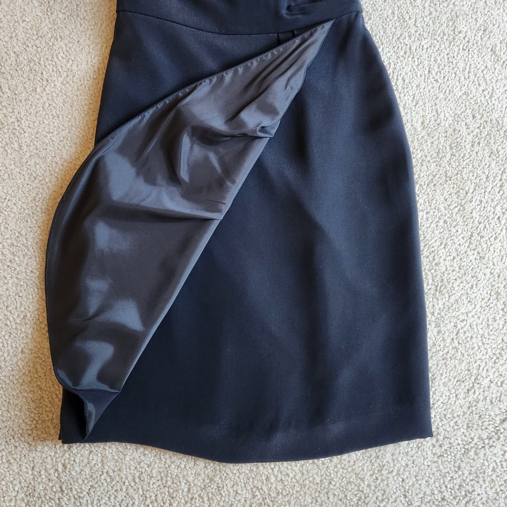 NWT Anne Klein Silk Cocktail Evening LBD Dress--straps or strapless - Picture 5 of 15
